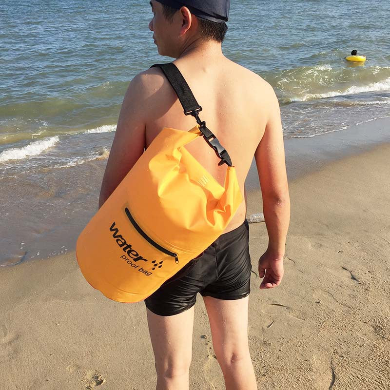 Foldable Roll Top Sport Dry Bag Waterproof Outdoor Hiking Backpack for Travel