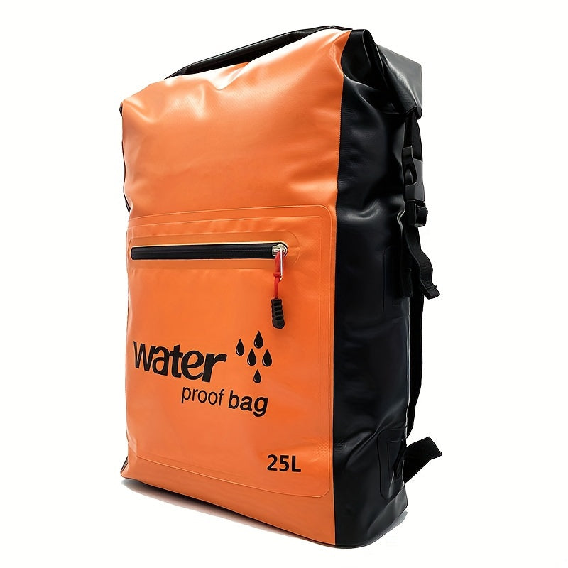 1pc PVC Dry Wet Separation High-Capacity Outdoor Compartment Bag, For Hiking And Mountaineering