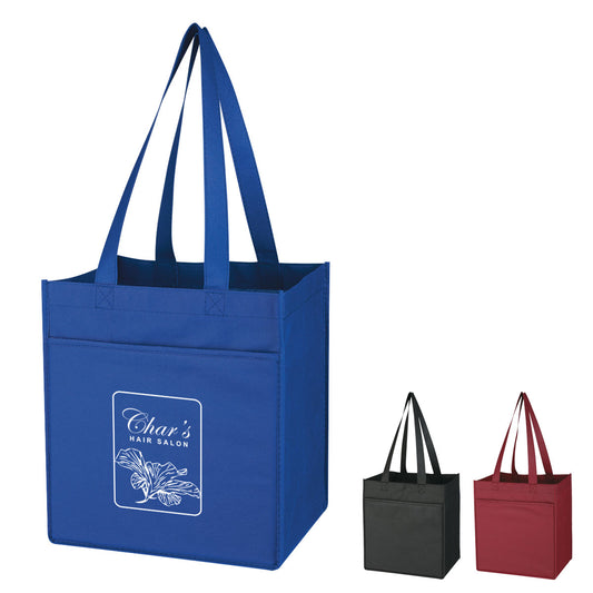 10PCS/SET NON-WOVEN 6 BOTTLE WINE TOTE BAG