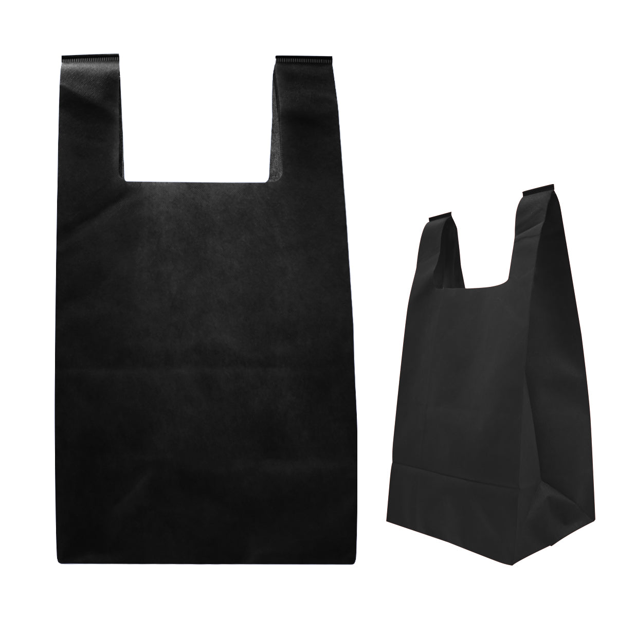 50PCS/SET REUSABLE T-SHIRT STYLE NON-WOVEN TOTE BAG