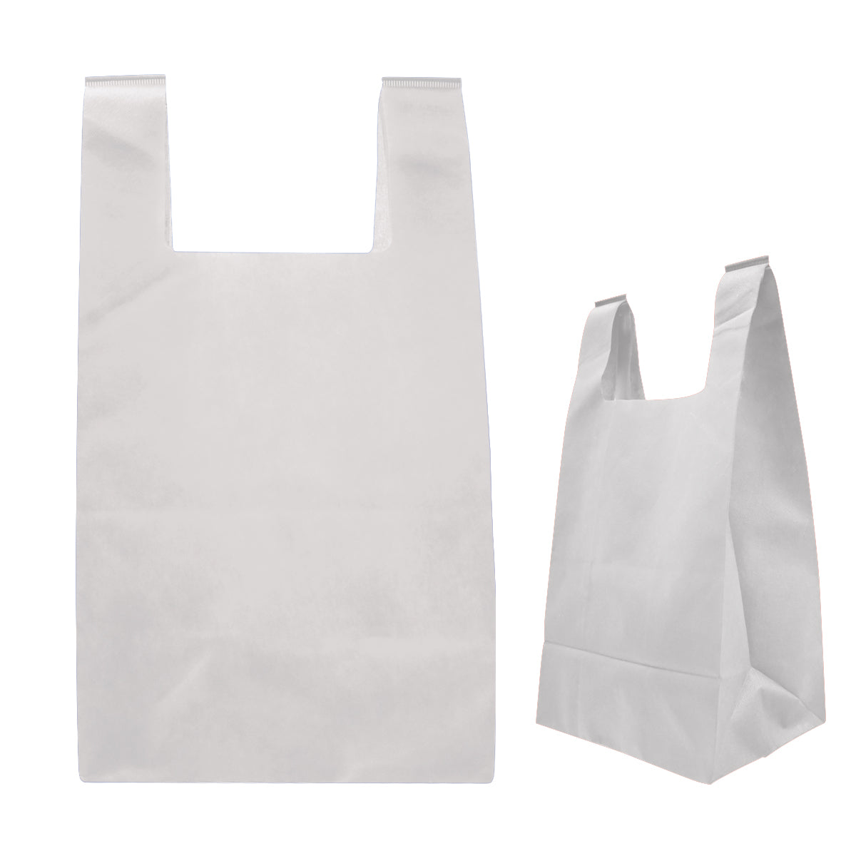 50PCS/SET REUSABLE T-SHIRT STYLE NON-WOVEN TOTE BAG