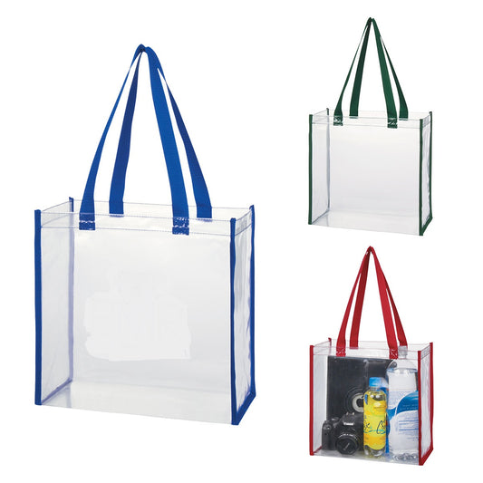 5PCS/SET CLEAR PVC TOTE BAG