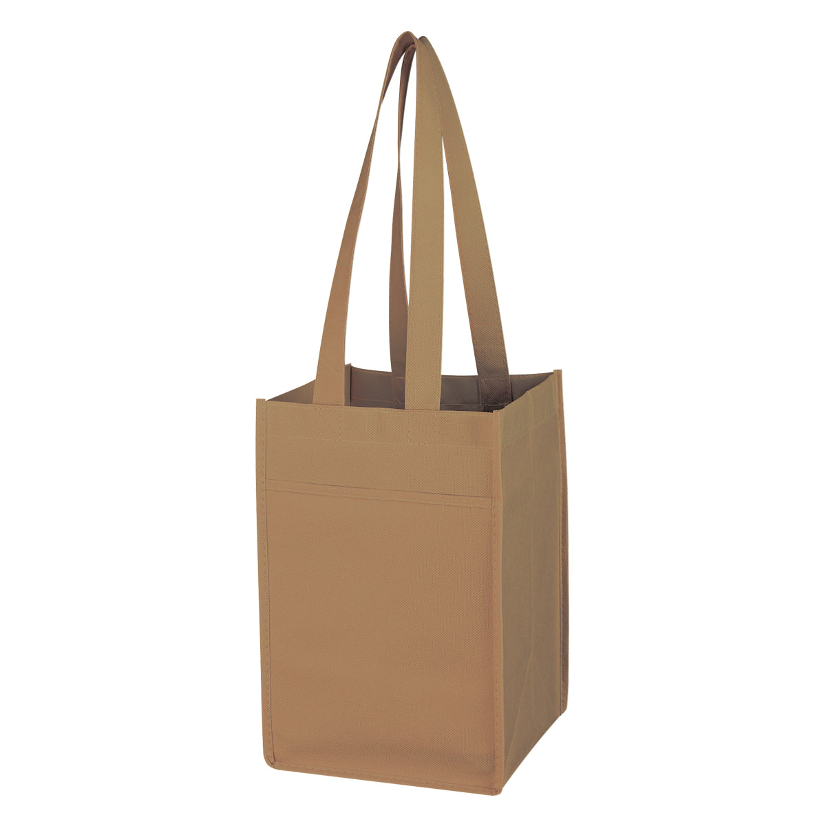 10PCS/SET NON-WOVEN 4 BOTTLE WINE TOTE BAG